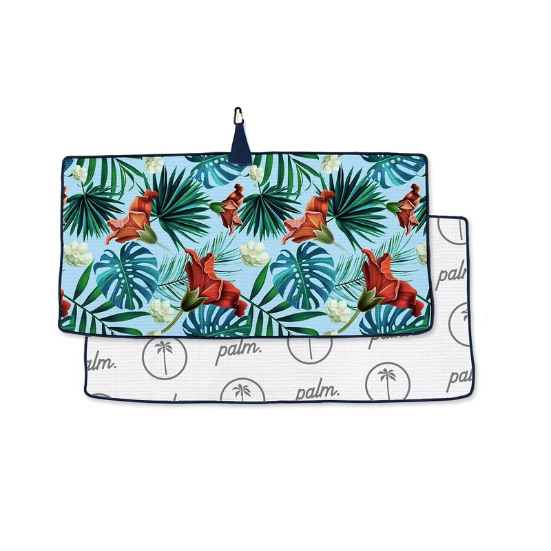 Palm Golf Towel (Barrels)