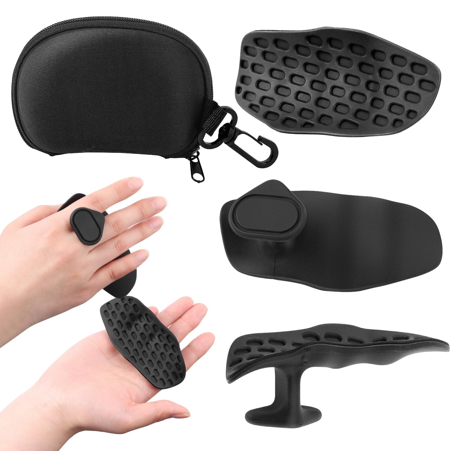 Anti-Slip Workout Grips - Ergonomic Rubber Gym Grips