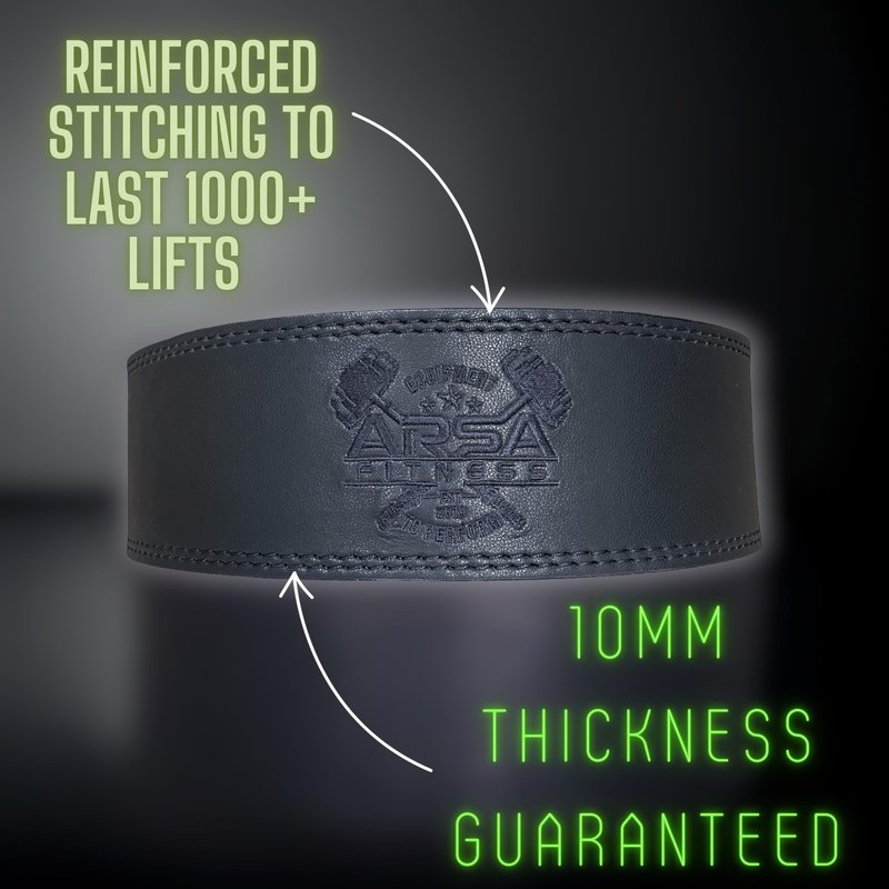 Arsa Fitness Weight Lifting Lever Belt | Lever Adjustable - Nighthawk (Small)
