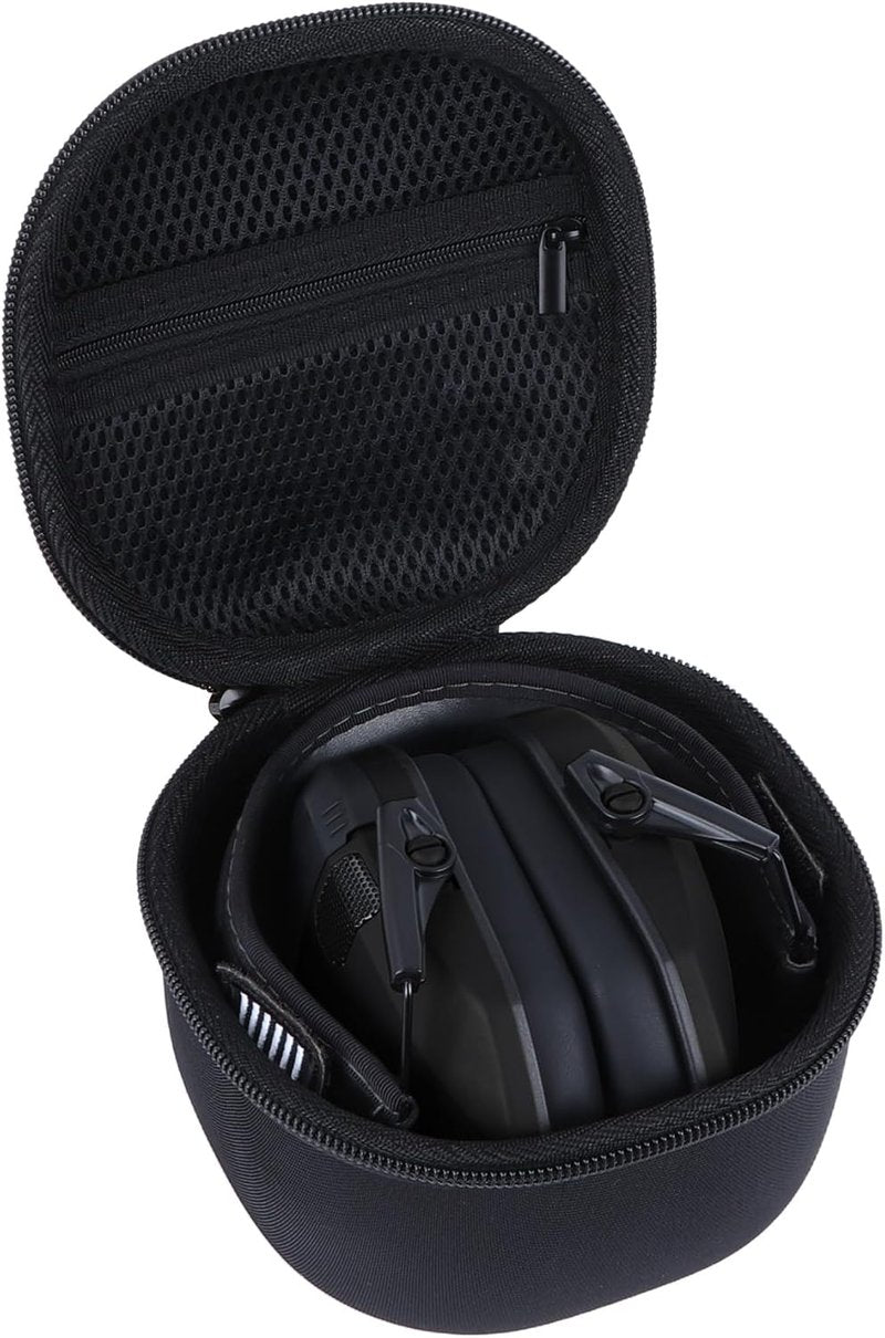 Walker’s Razor Slim Hearing Protection Earmuff Storage Case - Durable & Compact Design