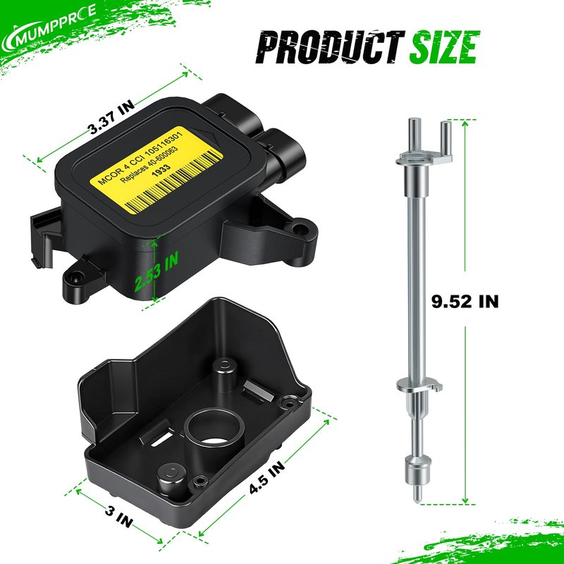 MUMPPRCE Club Car MCOR 4 Conversion Throttle Potentiometer, Golf Cart MCOR 4 Conversion Kit Fits Club Car DS, Carryall(2001-2011)&Tempo(2018-up), OEM# 105116301, AM293101, 102101101