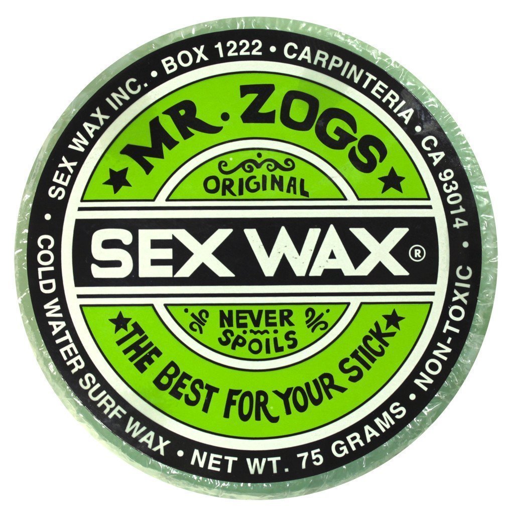 Mr. Zogs Original Sexwax - Cold Water Temperature Coconut Scented (White)