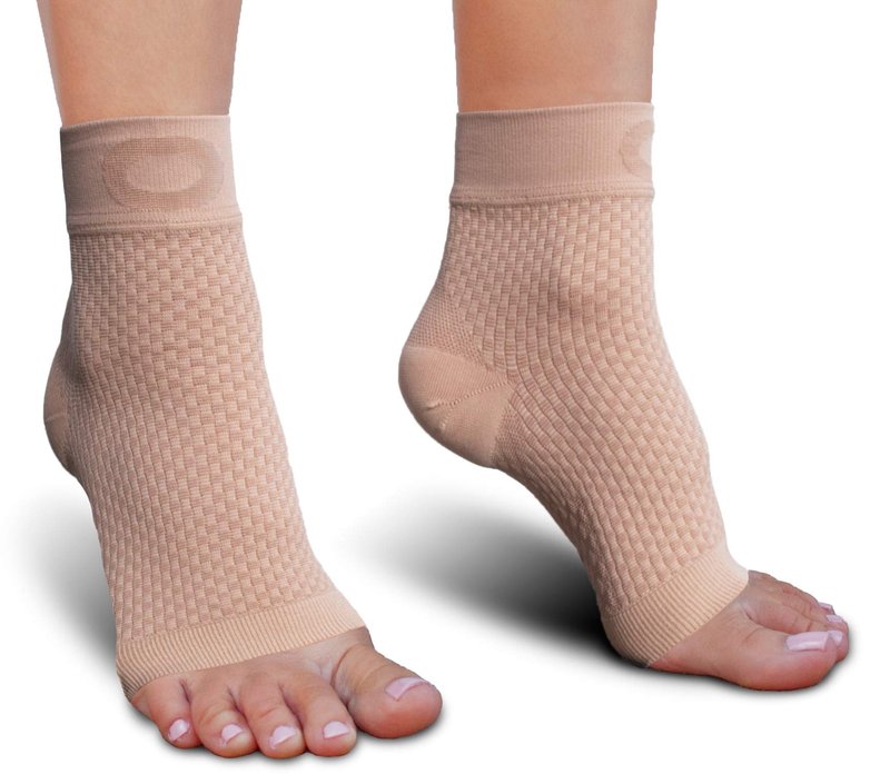 Plantar Fasciitis Socks with Arch Support for Men & Women - Best Ankle Compression Socks for Foot and Heel Pain Relief - Better Than Night Splint Brace, Orthotics, Inserts, Insoles