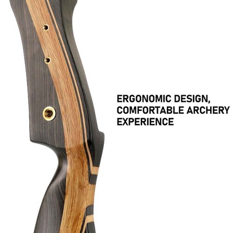 LWANO Archery Takedown Recurve Bow 62", Standard Recurve Bow for Aldults & Beginners, Right Handed, 25-50 Lbs