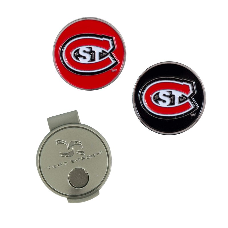 Team Effort NCAA St. Cloud State Huskies Hat Clip & 2 Ball Markersst. Cloud State Huskies Hat Clip & 2 Ball Markers, Multicolor, NA