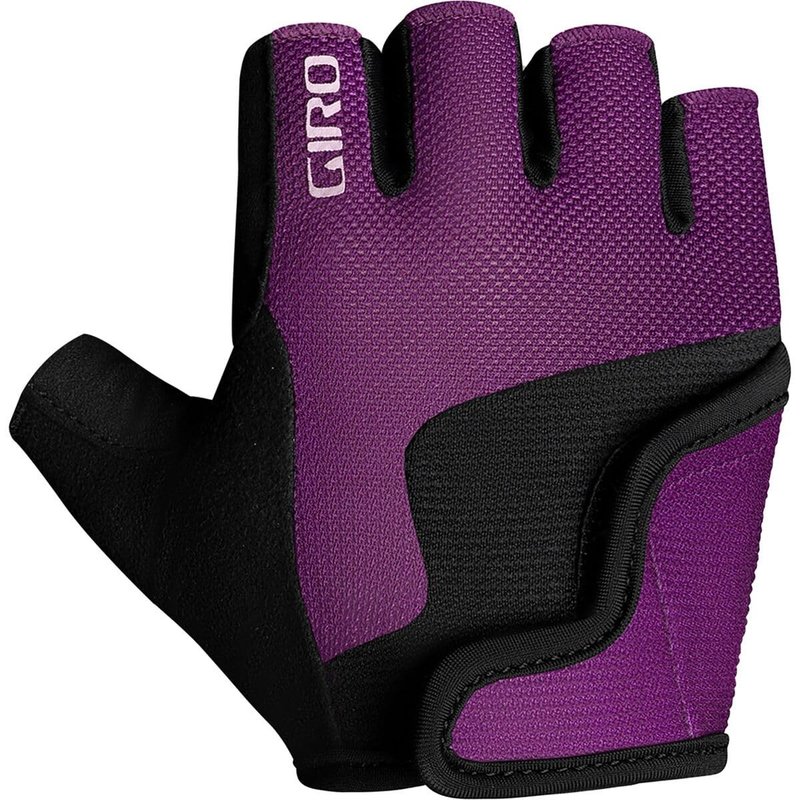 Giro Bravo Jr Youth Road Cycling Gloves -Throwback Purple (2024), Medium