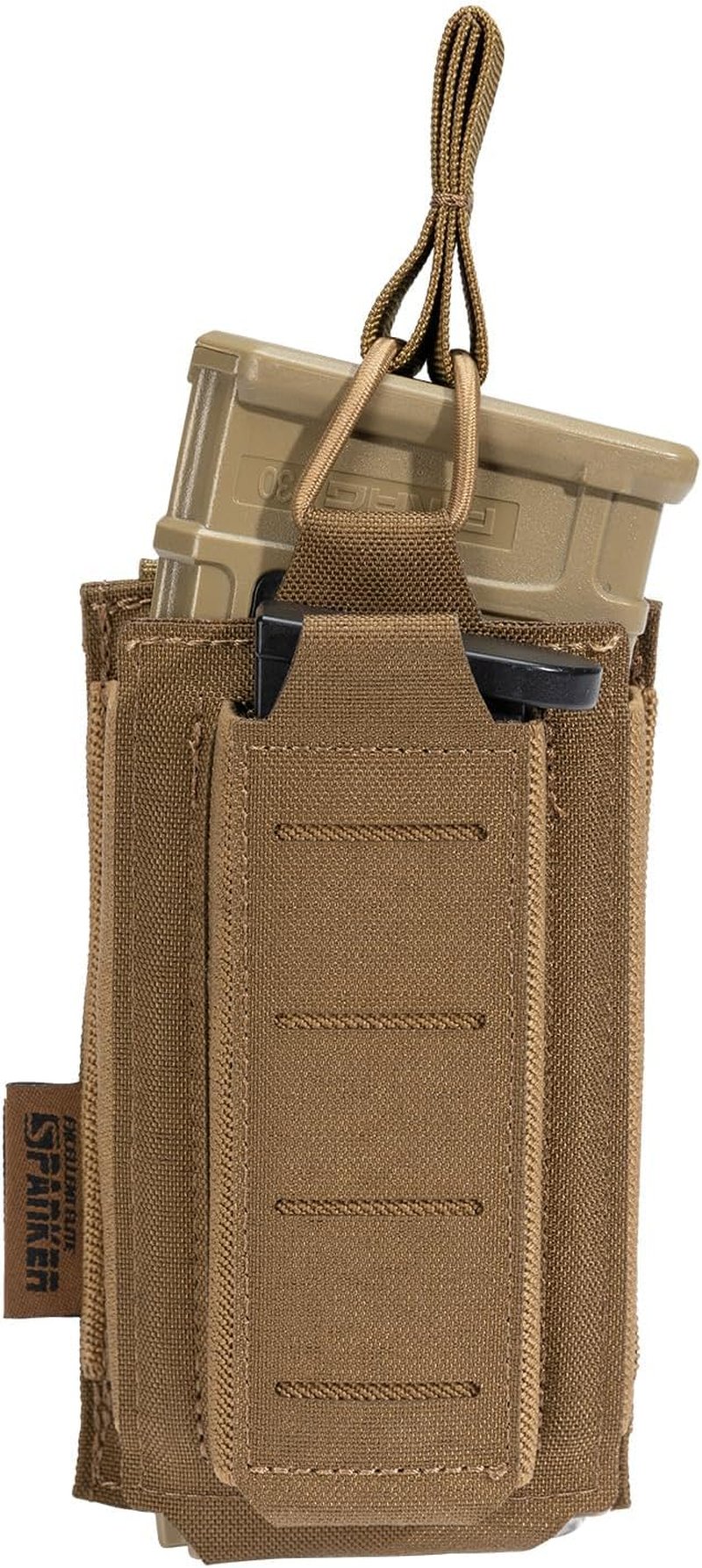 Tactical Open-Top Molle Mag Pouch for Pistol | Single/Double/Triple Capacity, Durable Design