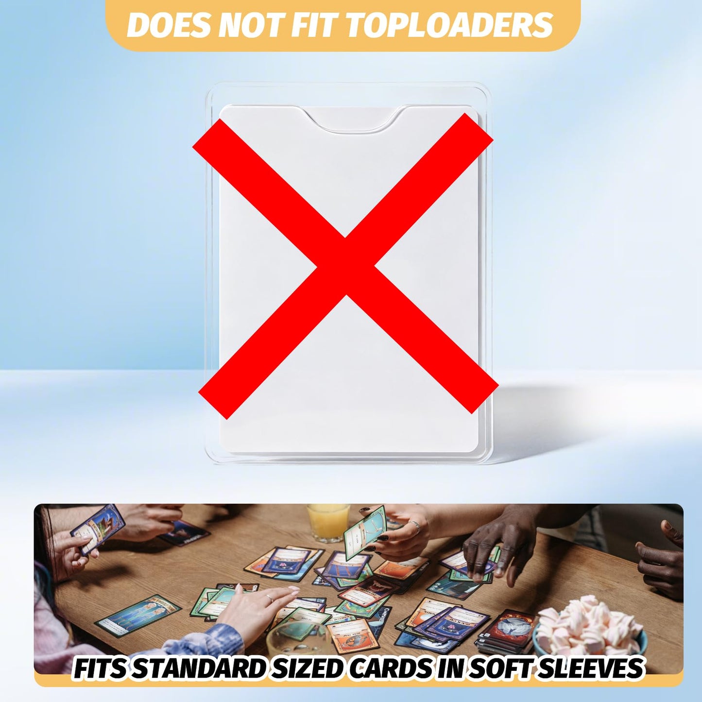 16 Pocket Ringless Side Loading Trading Card Binder, 1024 Cards PU Fixed Page Zipper Card Album for TCG Sports Game Cards, Not Fit Top Loaders(Lake Blue)