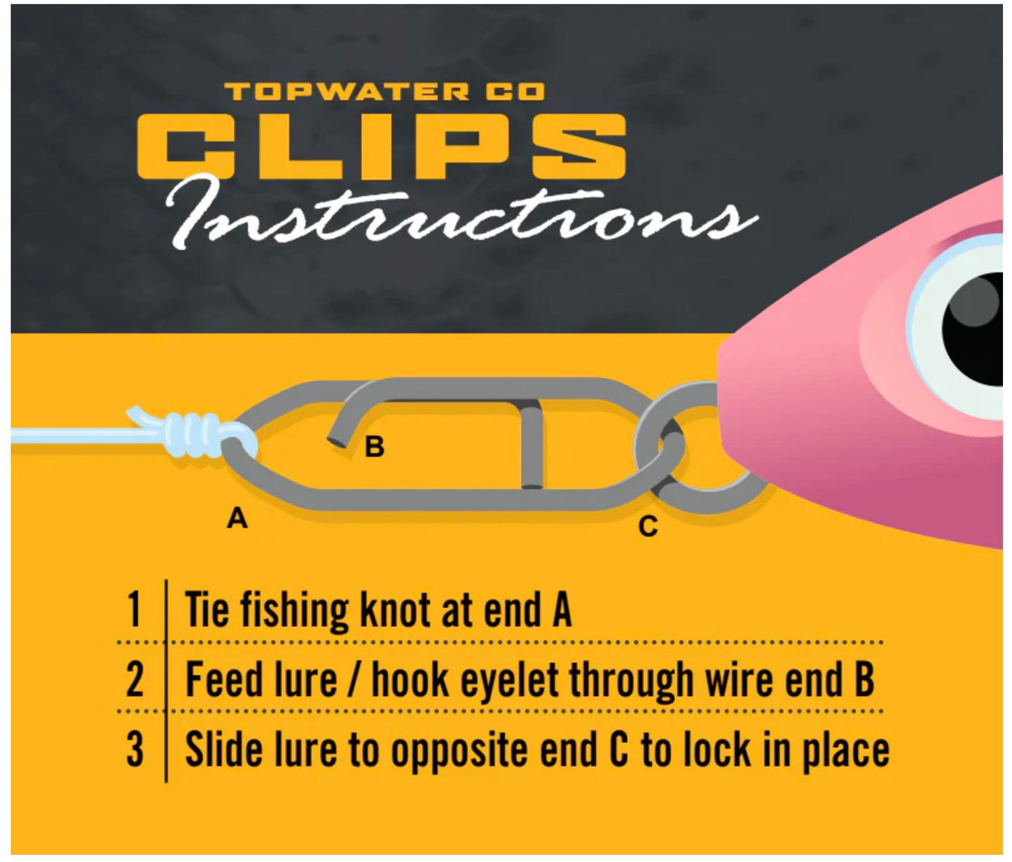 Top Water Co. Speed Clips Super Sample Pack