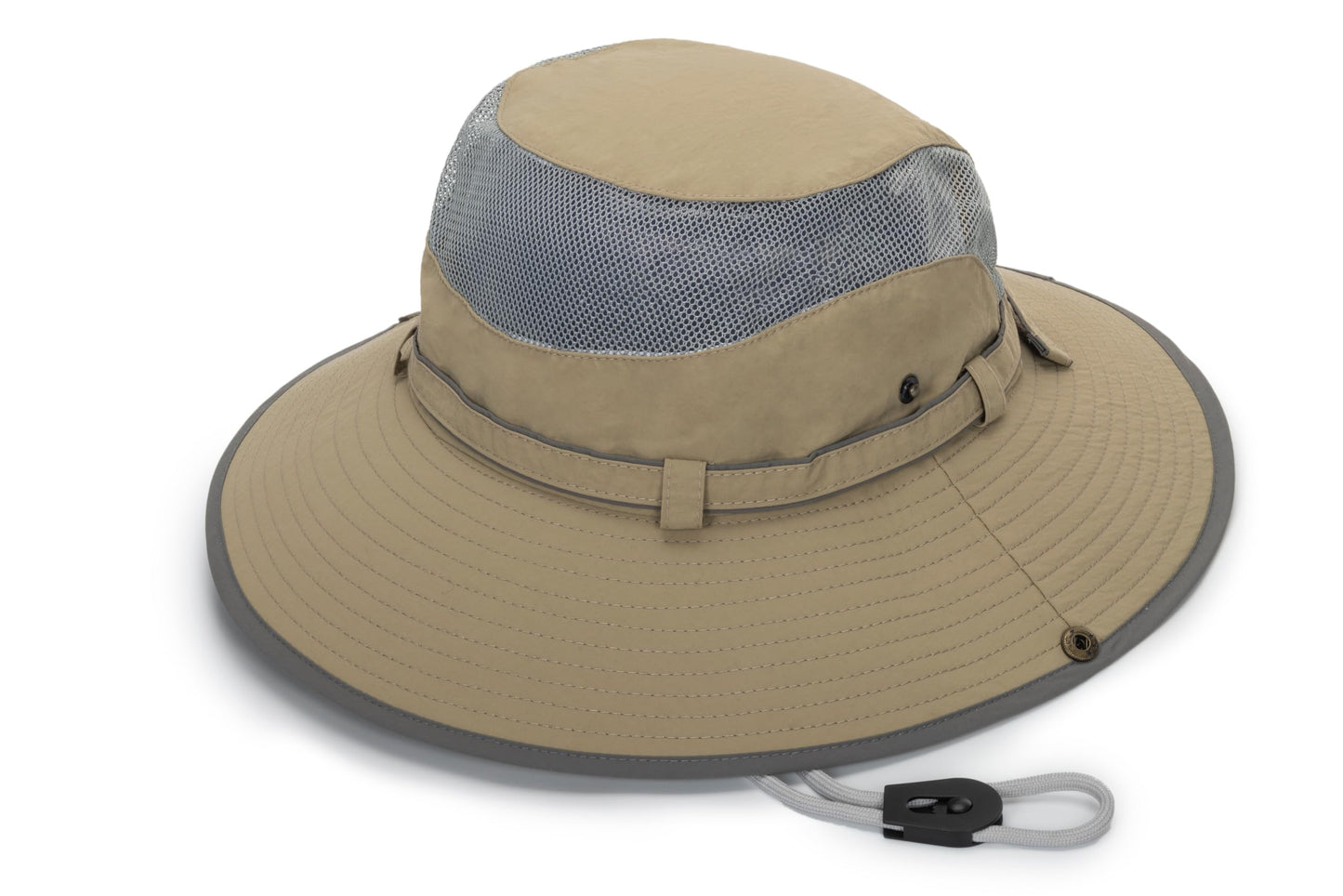 Breathable Outdoor Fishing-Hat Foldable Sun-Hats for Men - Unisex UV-Protection Packable Summer Bucket Hat Gardening Safari Khaki