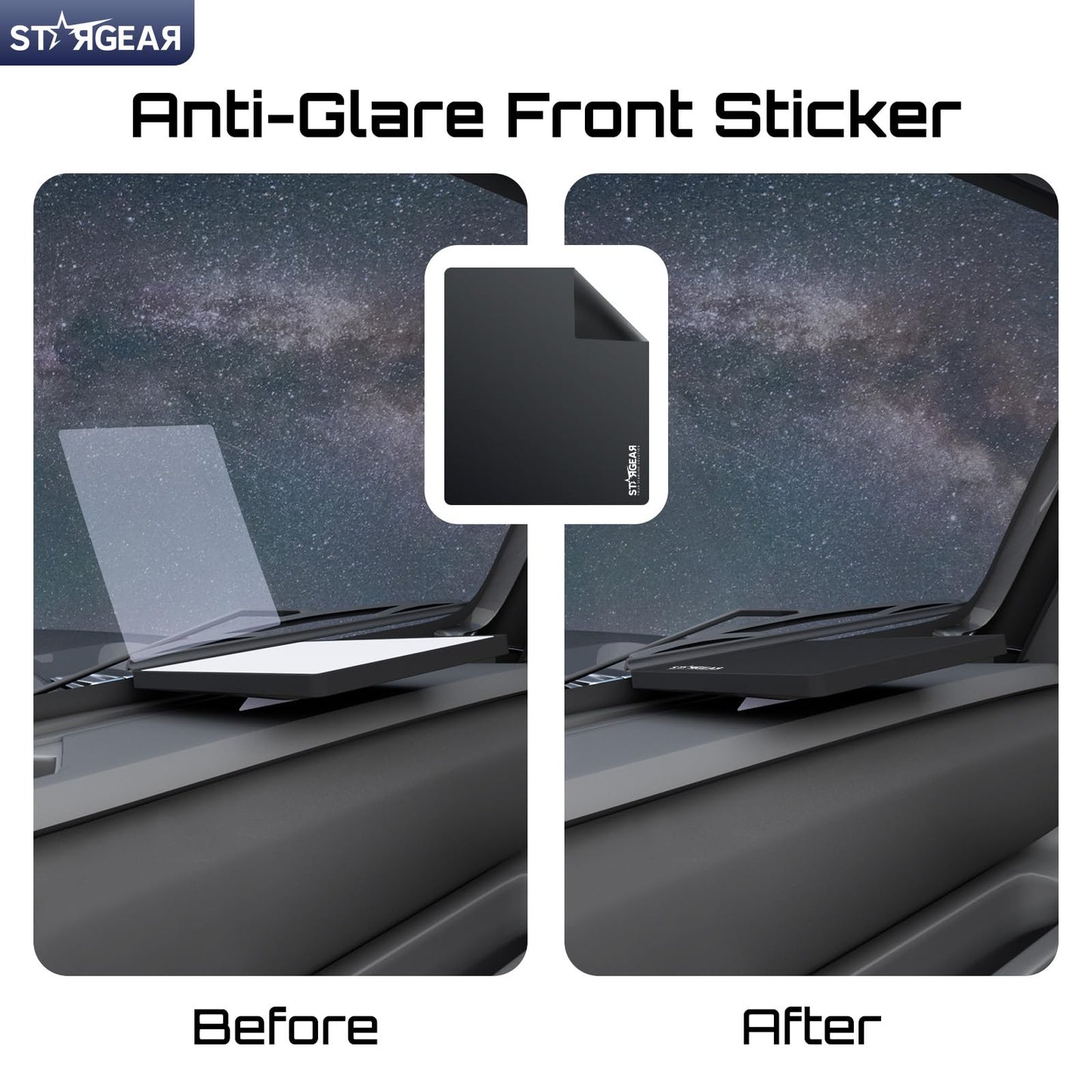 Stargear Starlink Mini Case, Mini Protective Cover Liquid Silicone Case for Starlink Satellite Dish, Accessories for Starlink Portable Protective Cover Shell with Black Sticker (Black)