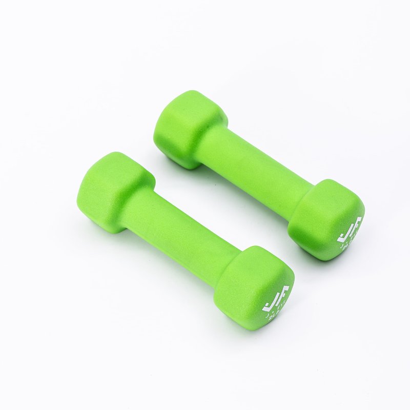 JFIT Neoprene Dumbbell (Set of 2), 2 LBS