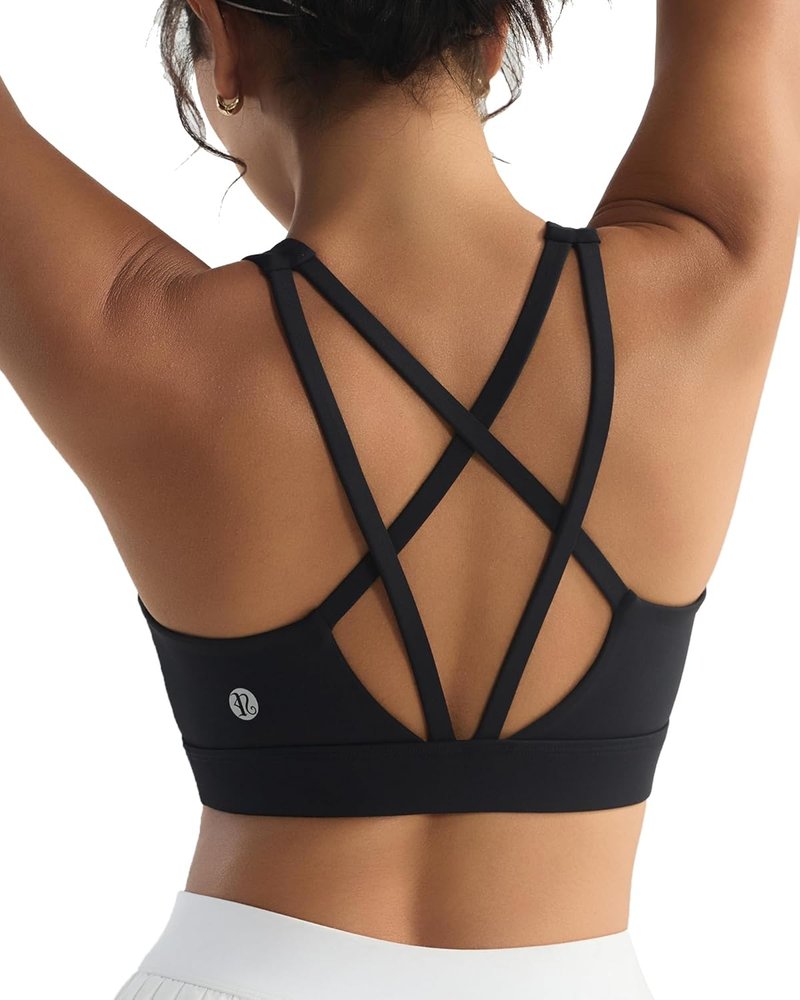 High Support Sports Bras for Women - Molded Cup High Impact Workout & Yoga Bra | Comfortable Fit