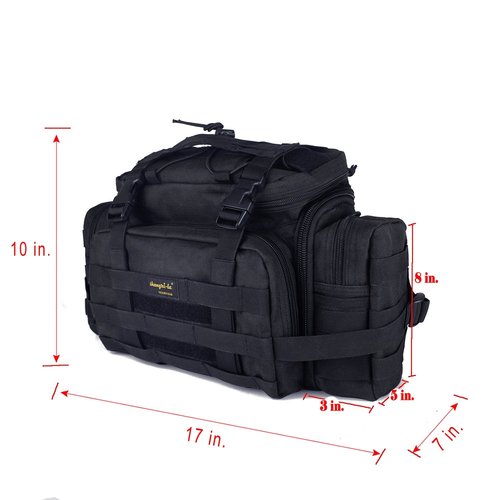 SHANGRI-LA Tactical Range Bag Outdoor Sling Backpack Hiking Fanny Waist Pack