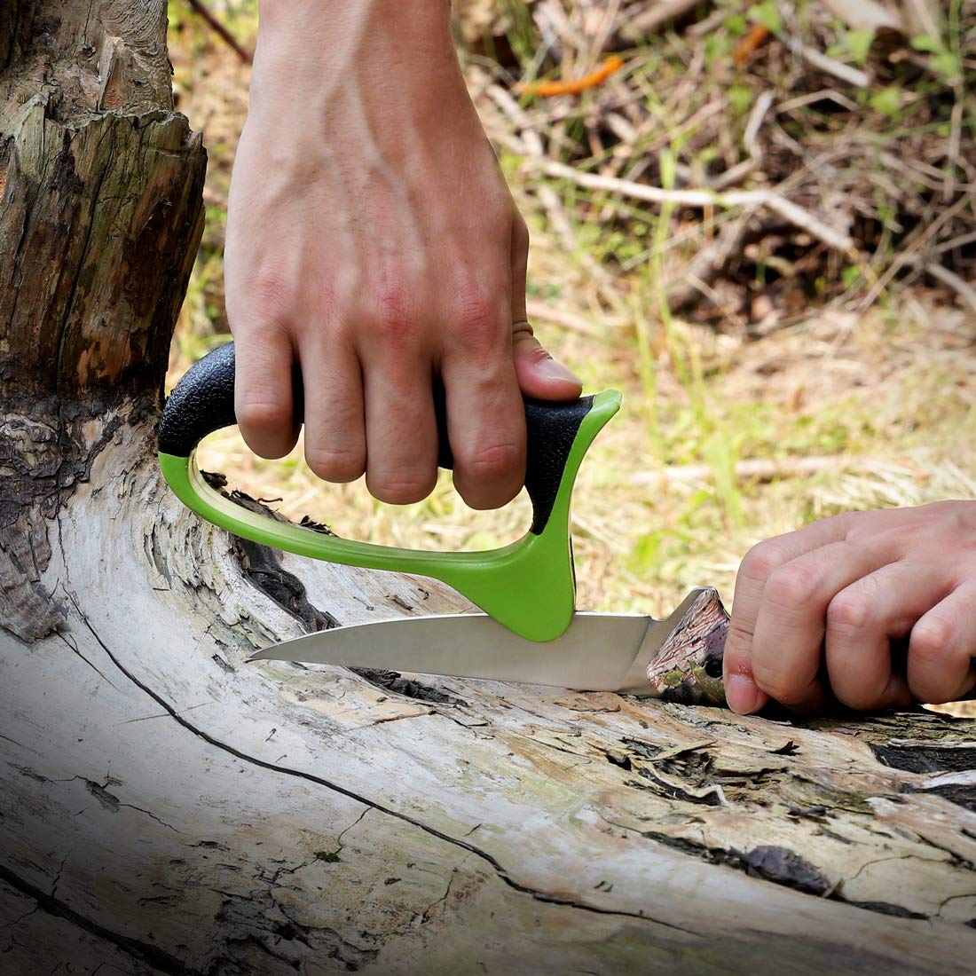Mossy Oak Field Dressing Kit Hunting Deer Knife Set (8-Piece)