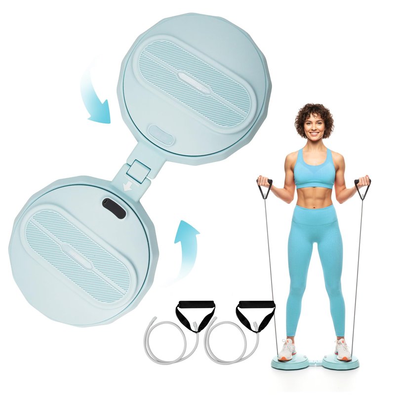 Waist Twister Machine Exercise Tool, Ab Twister Board with the Smart LED Digital Monitor, Noiseless Ab Twister for Home Gym Equipment, 300 Lbs Weight Capacity Workout Equipment for Women, Purple