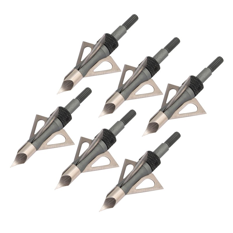 Allen Company Stryke Impact Fixed Blade Broadhead by Allen Company, 100-Grain, 3-Pack,Silver