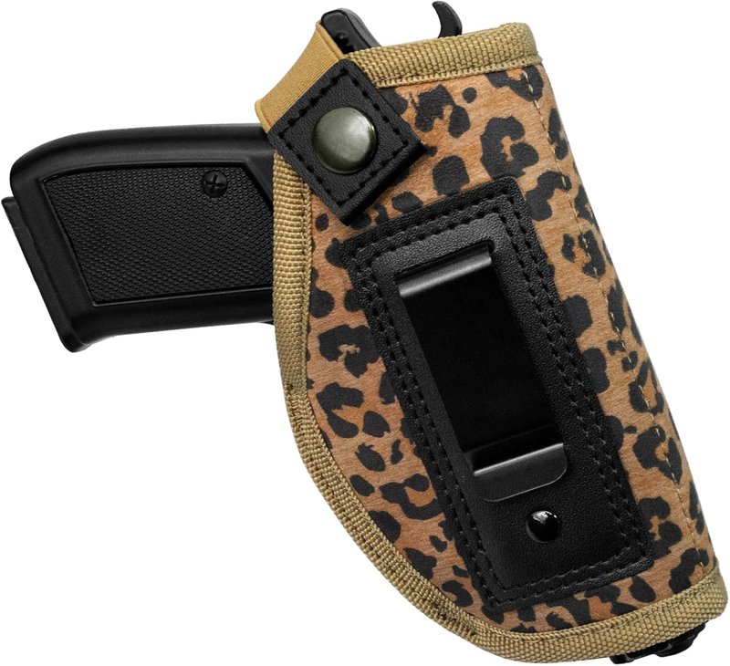 Concealed Carry Gun Holster for Women - Universal IWB 9mm & .380 Pistol Holster | Fits Glock 17, 19, 42, 43, 43X