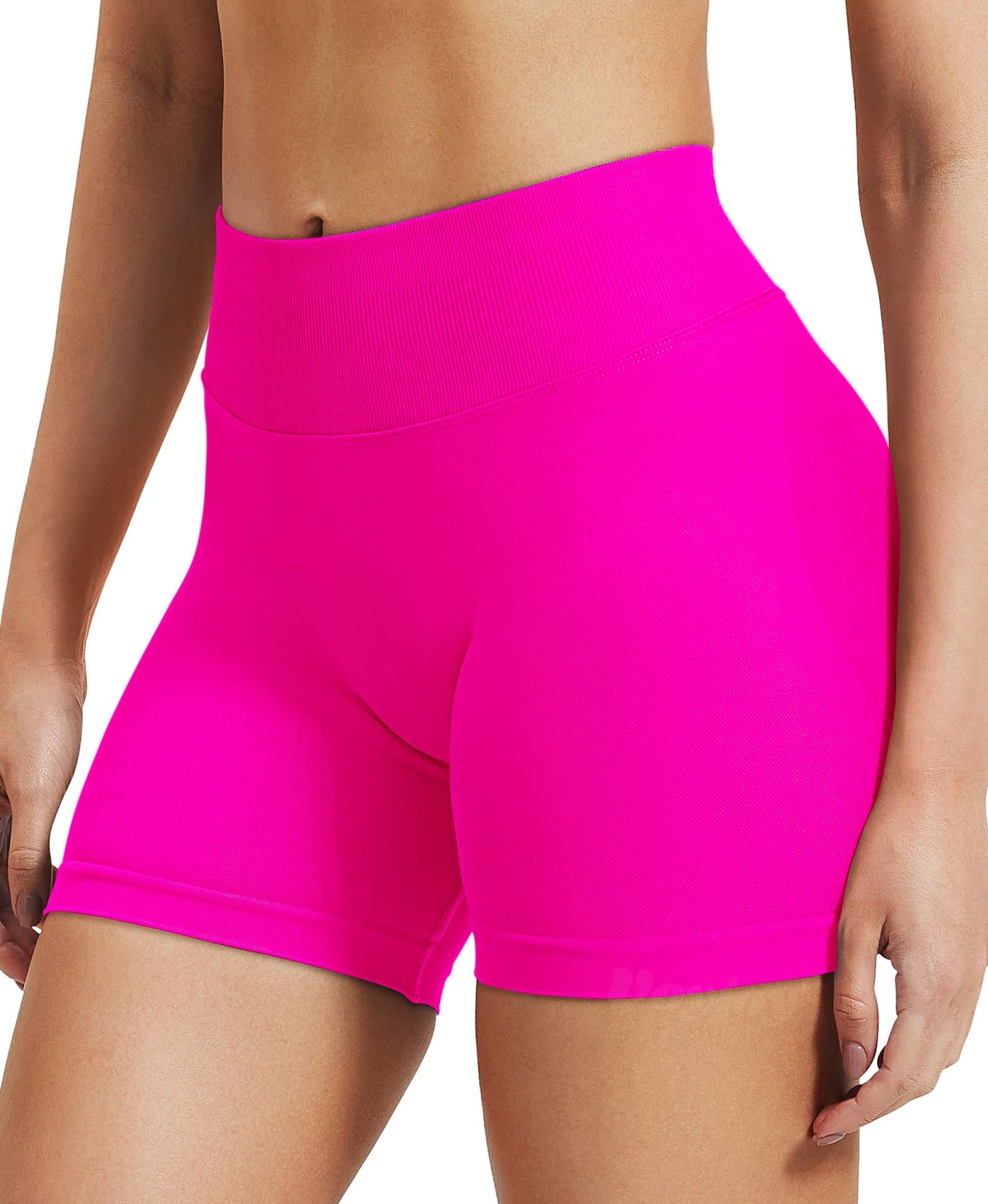 VOYJOY Women Workout Impact Shorts 2.5"/ 3.6"/ 4.5"/ 6" Scrunch Butt Booty