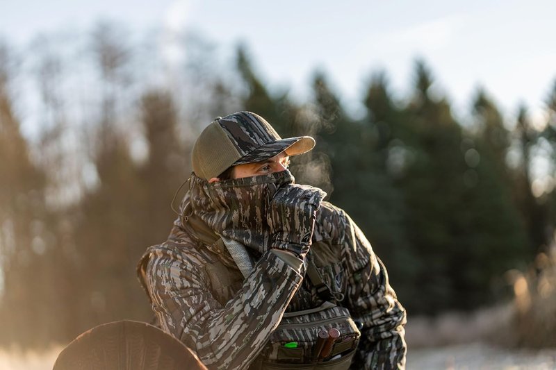Camouflage Turkey Hunting Jacket for Men - BLOCKER OUTDOORS Finisher | Waterproof & Breathable