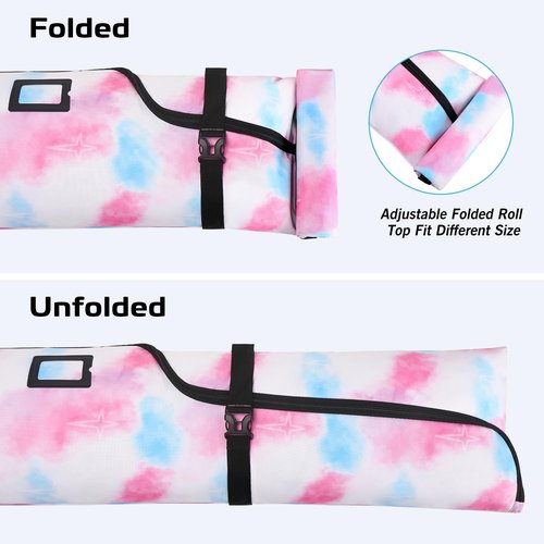 InduSKY Ski Bag, Waterproof Full Padded Ski Bag for Air Travel, 900D Polyester Adjustable Length Ski Bag Fit Skis Up to 200cm, Portable Snow Travel Ski Bag with Removable Padded Shoulder Strap