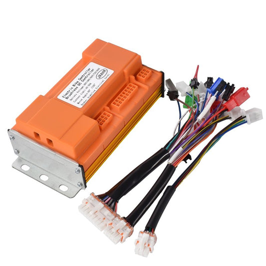 JRAHK Electric Bicycle Brushless DC Controller 36V 84V 48V 2500W Sine Wave Controller 72V 3000W Ebike Scooter Accessories