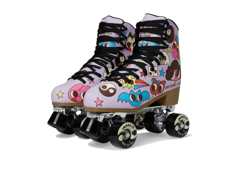 Impala Rollerskates Unisex Impala Quad Skate (Big Kid/Adult), Burger Babie, 11