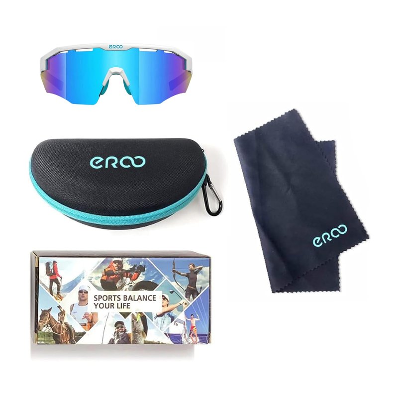 ER00 Baseball Sunglasses for Small Head Women Men Youth, Pickleball Running Softball MTB Cycling Ski Padel tennis outdoor Sports Shade UV400 F25V