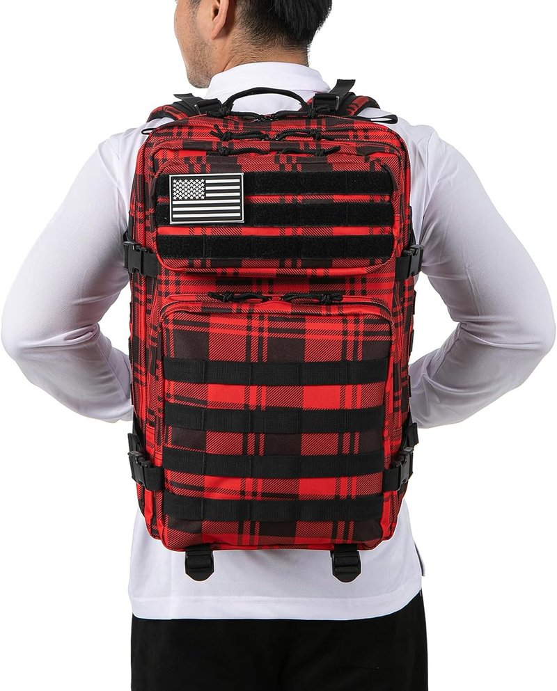 Military Tactical Backpack - 45L Molle Army Assault Pack for Hiking & Trekking | Durable Rucksack
