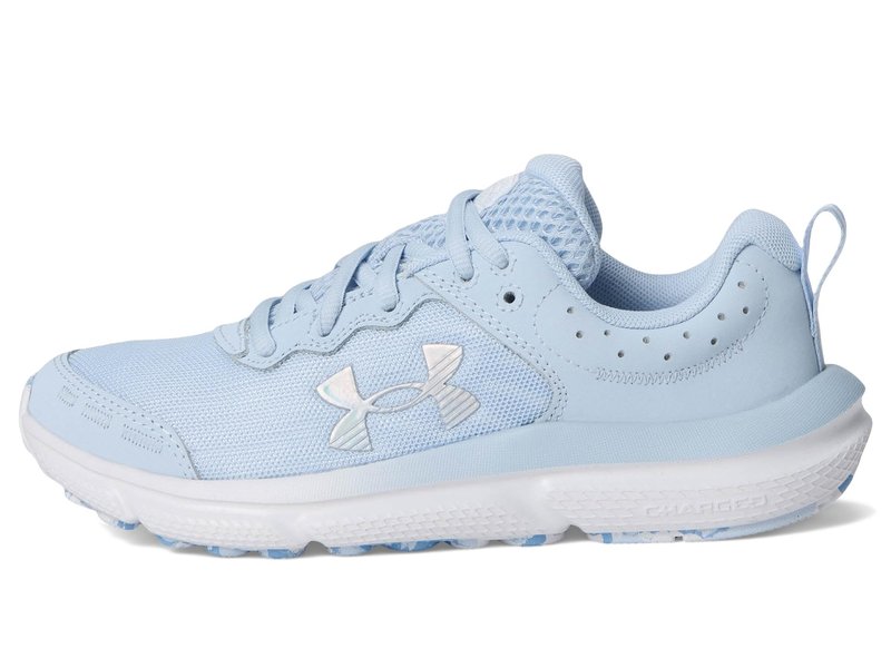Under Armour Girls' Grade School Assert 10, (464) Nimbus Blue/Nimbus Blue/Iridescent, 7, US