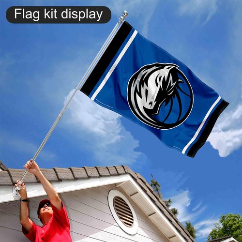 Dallas Mavericks Flag Pole and Bracket Set