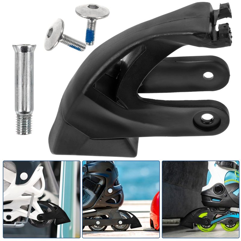 Sosoport Universal Inline Skate Brake Replacement Part Roller Skate Stopper Block Pad Compatible with Most Skates Durable Non-Slip Design