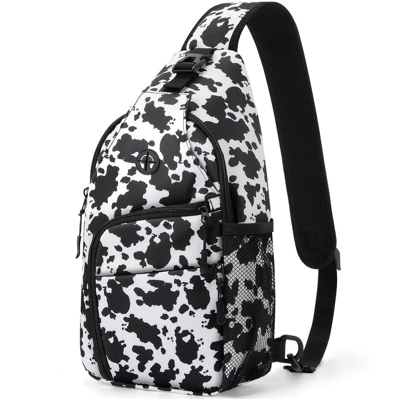 Tuwubi Crossbody Bags for Women Trendy,Sling Bag for Men with Adjustable Shoulder,Travel Essentials Backpack Suitable for Sports Running Traveling Hiking(Beige,Medium)
