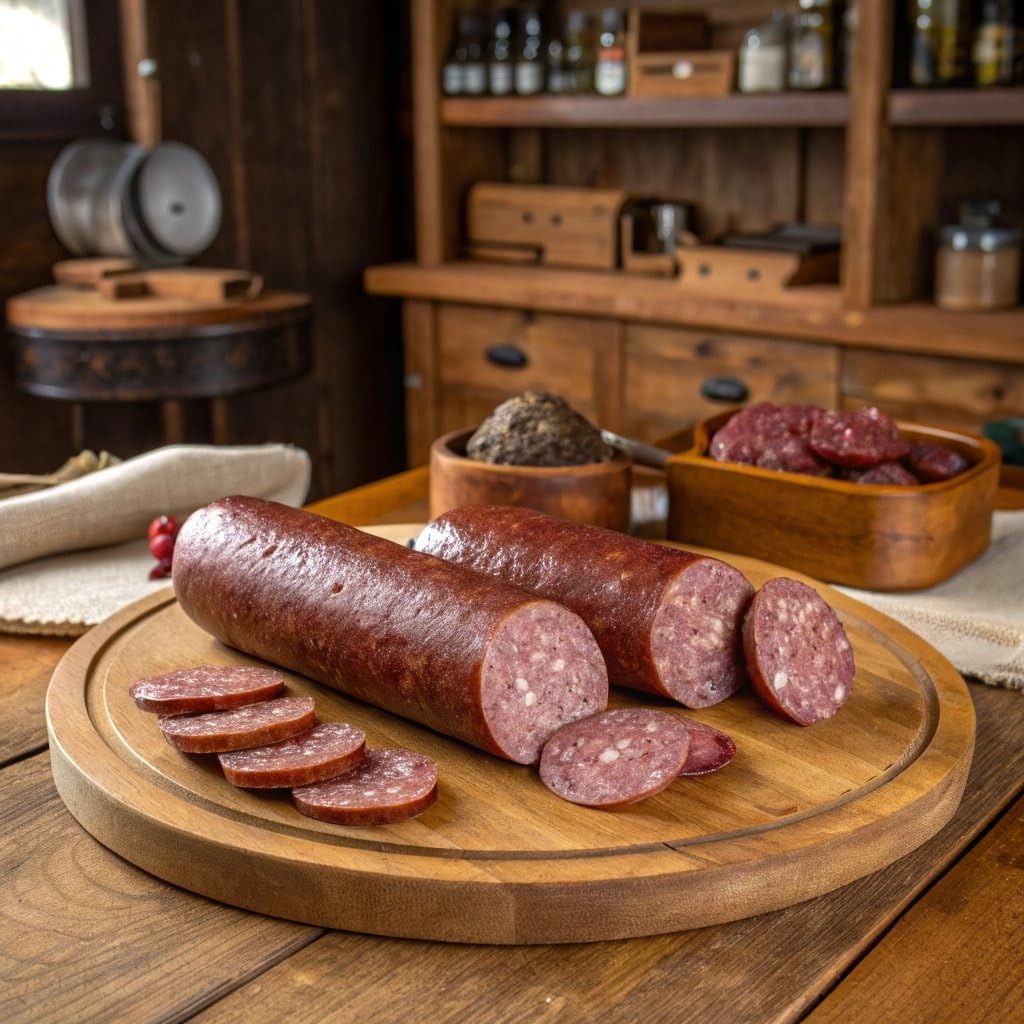 LEM Products Mahogany Fibrous Sausage Casings, 1.5" x 12" Non-Edible Casings for Summer Sausage, Pepperoni, Salami, Italian, Homemade Sausages, Stuffs Approx. 1 lb Each, 25-Pack