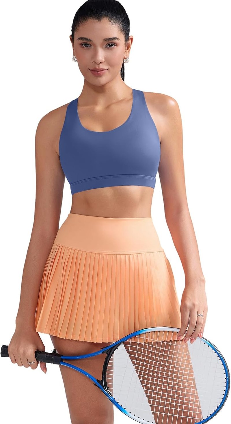 Sports Bras for Women - Padded Strappy Criss-Cross Back Medium Support | Removable Cups