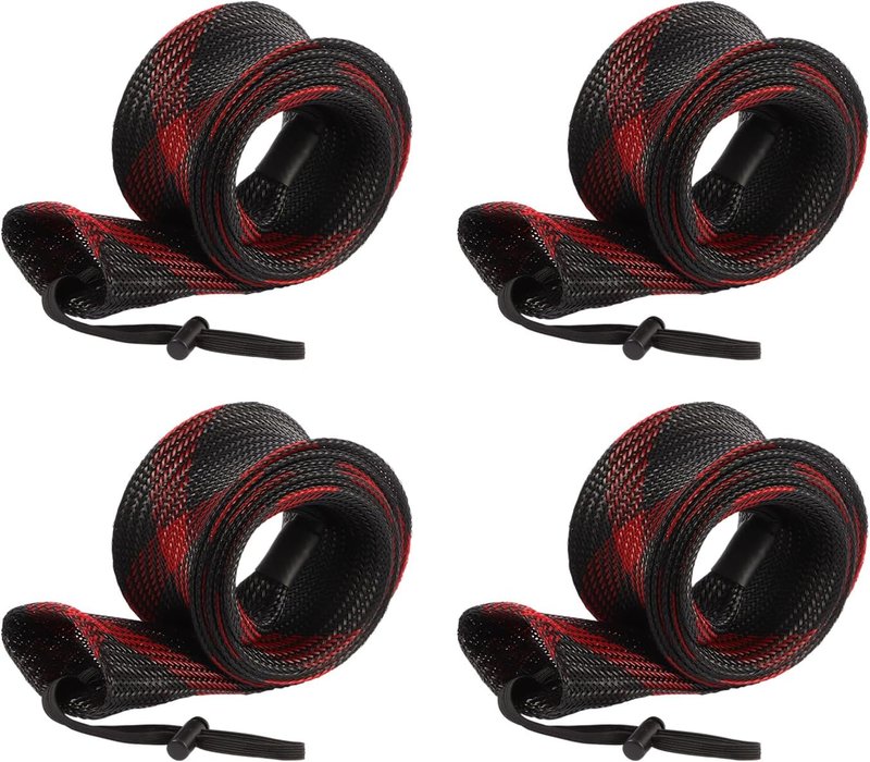 Fishing Rod Sleeves - Durable Protective Covers for Fishing Poles | Includes Lanyard for Fly, Casting & Sea Rods