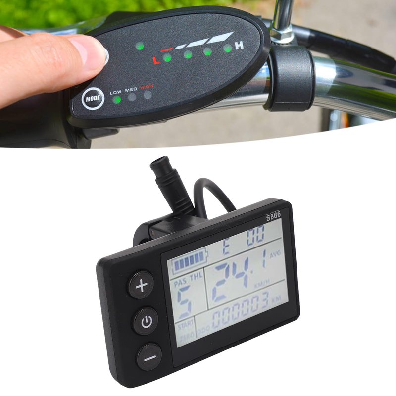 VGEBY Electric LCD Display with 6P Connector for Mountain Conversion LCD Panel Parts