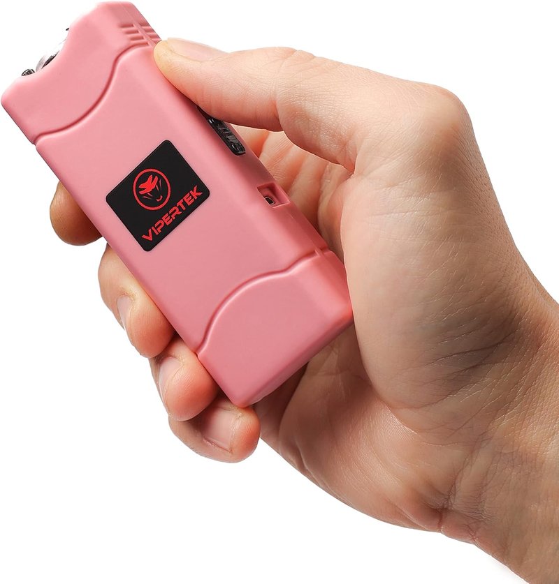 Vipertek VTS-881 Micro Stun Gun | Rechargeable Self Defense Device with LED Flashlight