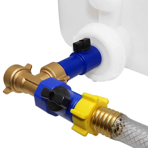 Boat Winterizer Gravity Motor Cleaner with Flusher Kit - Gravity Flow System DIY Winter Preparation Solution for Marine Engines - For Inboard and Outboard Engines