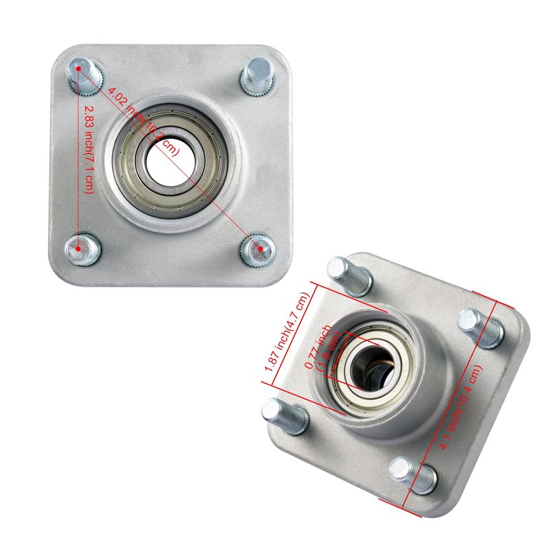 Roykaw Front Wheel Hub Assembly with Hub Bearing Compatible with Yamaha G2/G8/G9/G14/G16/G19/G22/G29 Drive, OEM#JG5-WF511-10-00,JG5-WF511-00
