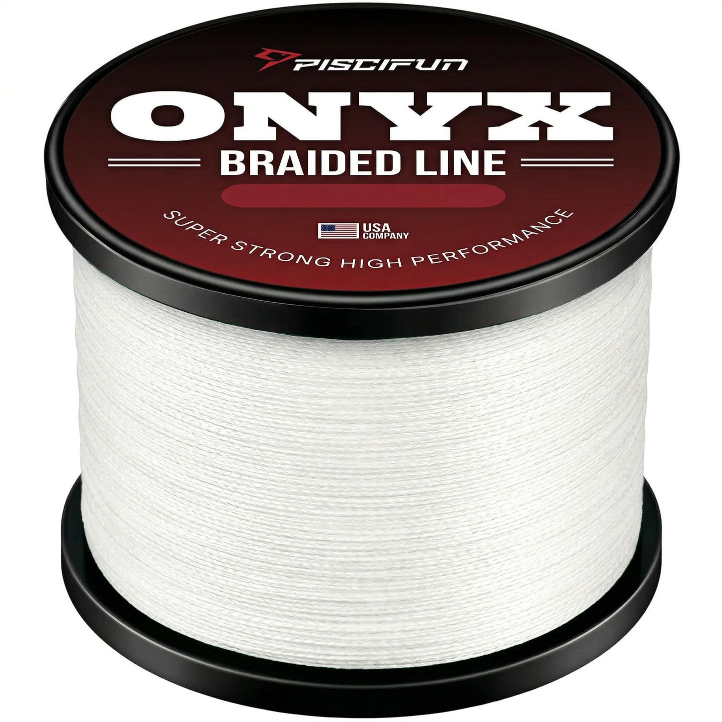 Piscifun Onyx Braided Fishing Line Advanced Superline Braid Lines 300Yd 15lb White