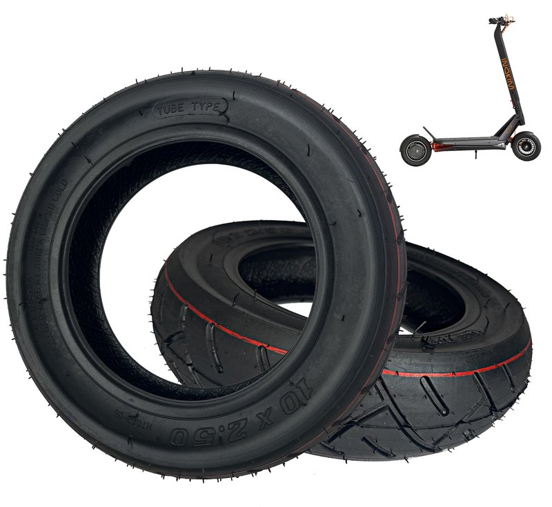 80/65-6 Off-road Vacuum Tire 255x80 10x3-6 Tire Fit for Nanrobot D4 D5 D6/ Joyor S10-S/Yume Y10 /VSETT 10+/ Kugoo M4 Pro/Zero 10X Electric Scooter, Thickened Anti-explosion Tyre