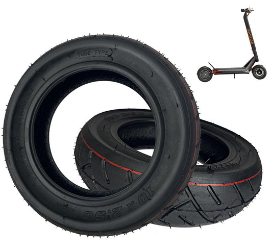 80/65-6 Off-road Vacuum Tire 255x80 10x3-6 Tire Fit for Nanrobot D4 D5 D6/ Joyor S10-S/Yume Y10 /VSETT 10+/ Kugoo M4 Pro/Zero 10X Electric Scooter, Thickened Anti-explosion Tyre