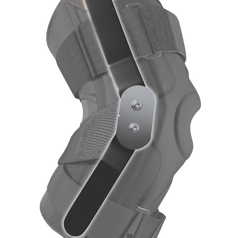 Shock Doctor Knee Brace Support, Compression Sleeve w/ side Stabilizers, Patellar Support, Meniscus Injuries, Ligament Sprains, Knee Sleeve, Knee Brace for Men & Women, Running, Walking