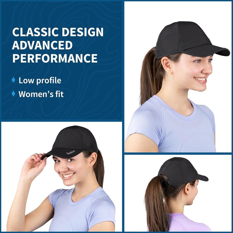 UV Protection Running Hats for Women - 50+ UPF Summer Baseball Cap | Ideal for Tennis, Golf, Gym & Workouts