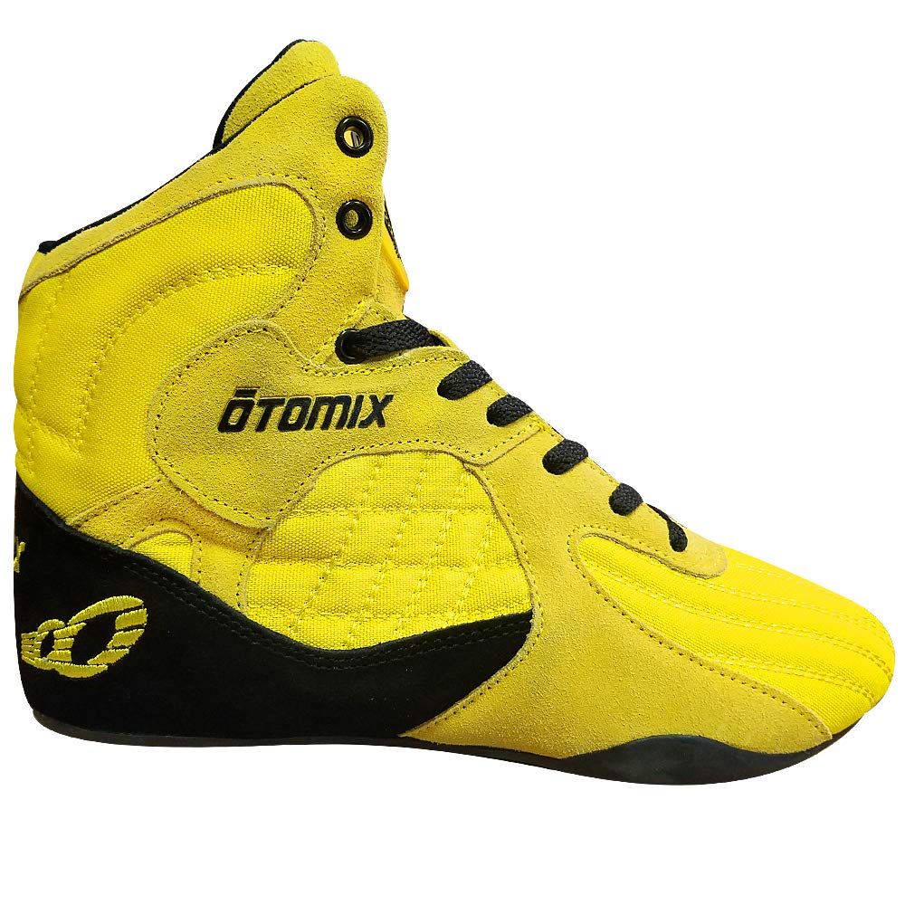 Otomix Men's Stingray Escape Bodybuilding Lifting MMA & Wrestling Shoes Yellow 9.5