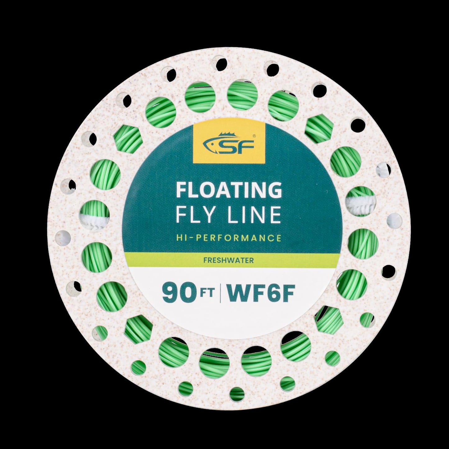 SF Fly Fishing Line with Welded Loop Weight Forward Floating Fly Line WF8F 90FT