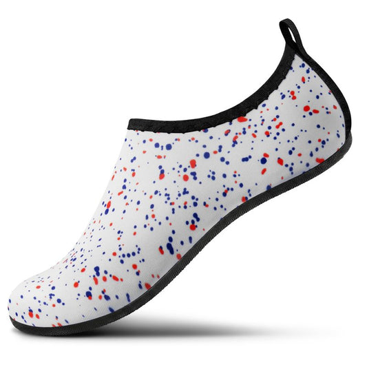 SEEKWAY Water Shoes Women Men Adult Quick-Dry Aqua Socks Barefoot Non Slip for Beach Swim River Pool Lake surf Black Size SK002