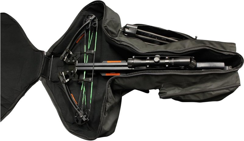 SAS Deluxe Crossbow Case - Padded Soft Design with Sling & Extra Compartments | Compact Size