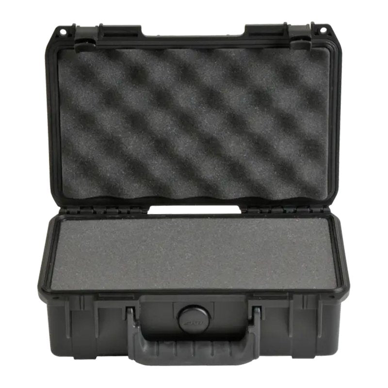 SKB iSeries 1006-3 Waterproof Compact Hard Case, Polypropylene Shell with Cubed Foam and Durable Latches for Travel Storage, Black